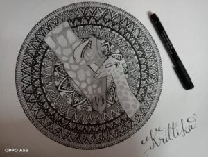 Krittika Das (Mother's Love Type : Mandala art)