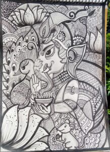 Ms. Jahanvi Rajput (Ganesh Mandala Art)