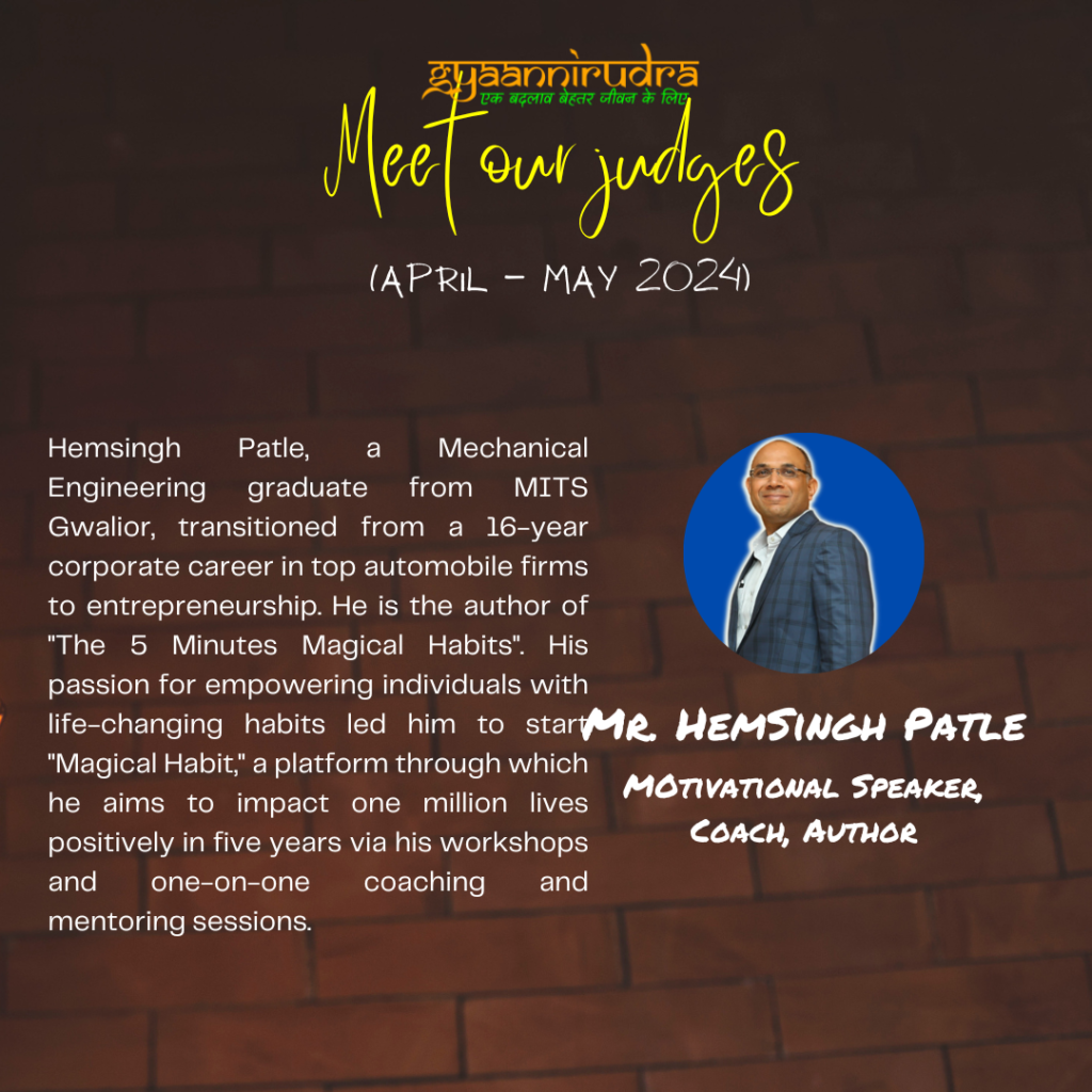 Hemsingh Patle, Judge, Celebrate Life with Us at Gyaannirudra