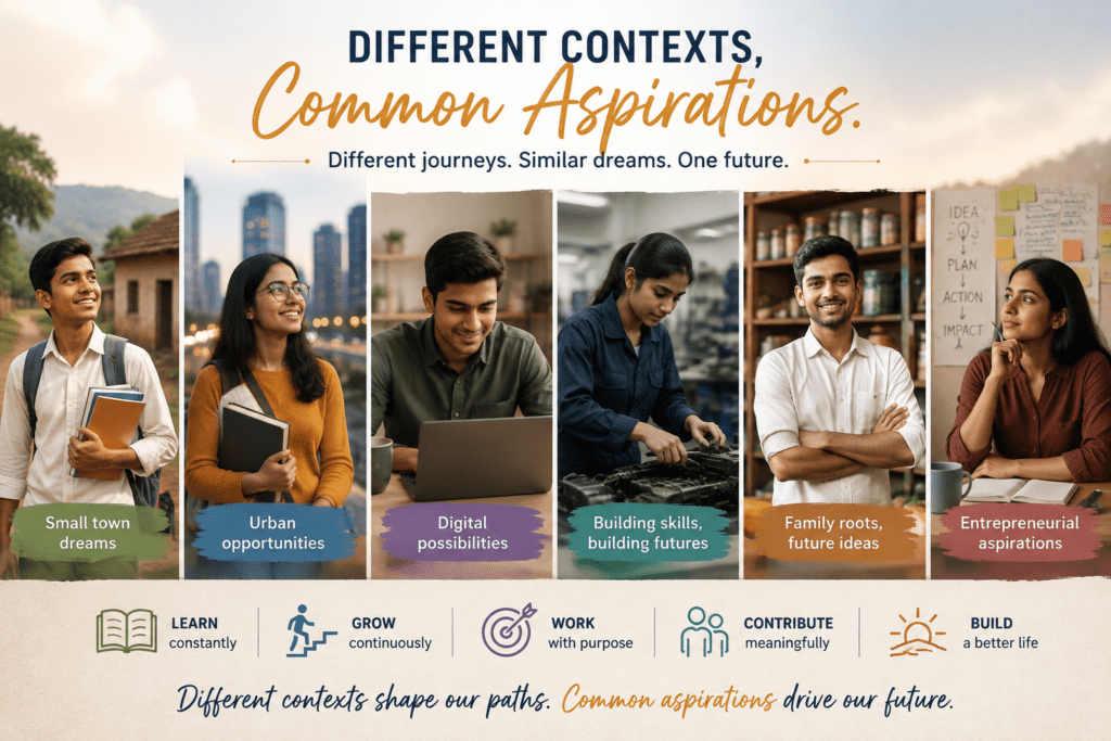 Different Contexts, Common Aspirations, Career decision making