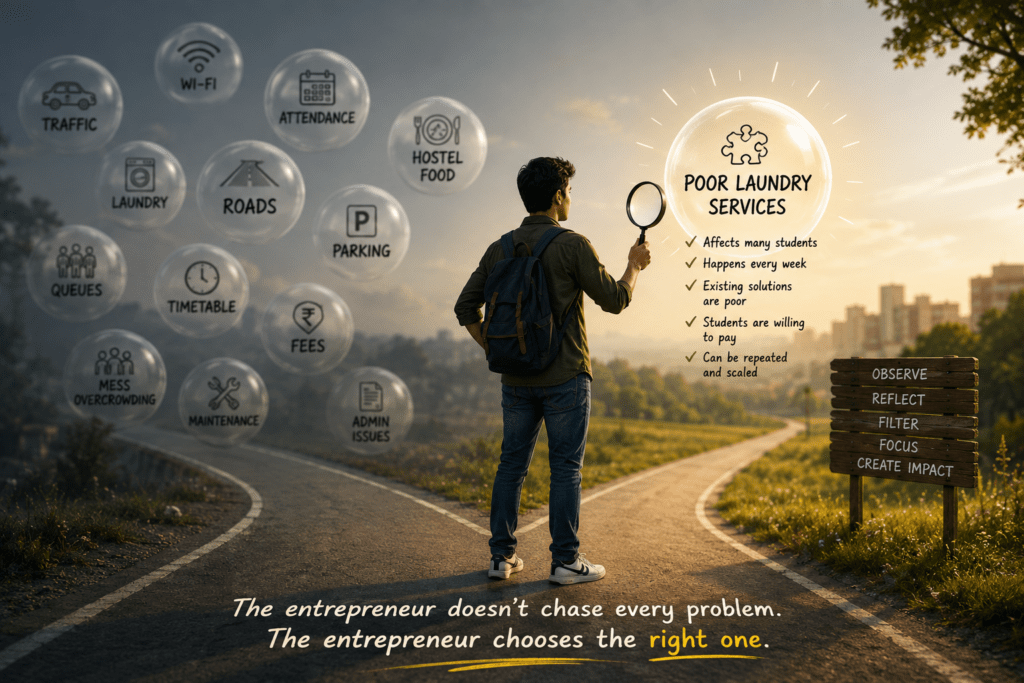 Chase the right problem, find the Better Entrepreneurial Opportunity